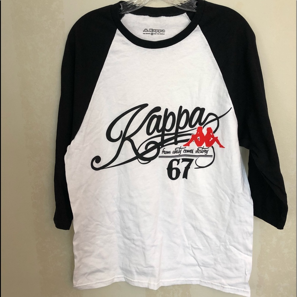 Kappa three-quarter Sleeve Baseball T-shirt